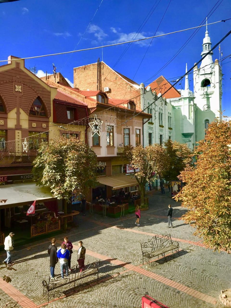 Large Apartment In The City Center Mukatjevo Eksteriør billede
